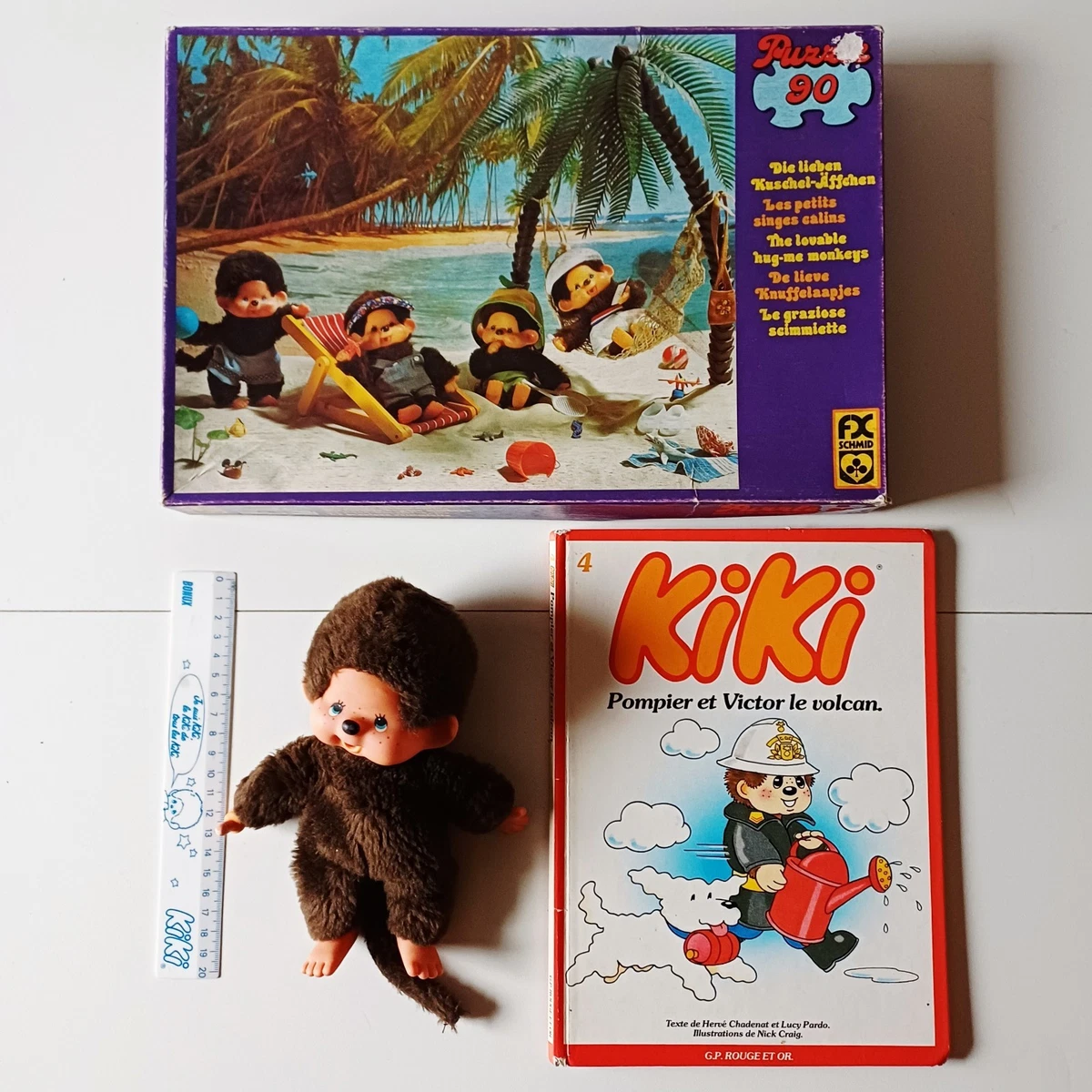 Lot De 2 Figurines Kiki Bonux Lucioles - Vintage Années 80 - Occasion