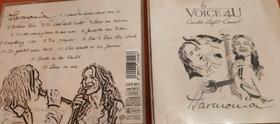 CD VOICE 4 U - HARMONIA (MIT AUTOGRAMMEN)