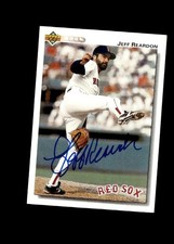 Jeff Reardon 1992 Upper Deck Red Sox authentic autographed card