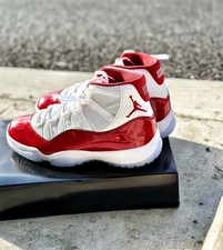 Jordan 11 Retro 'Varsity Red' High Top Men's Basketball Sneakers