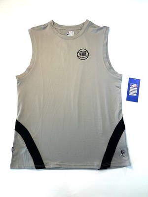 NBA Men s Grey And Black Tank