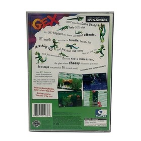 Gex (Sega Saturn, 1996) - Original Case And Manual