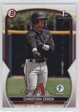 2023 Bowman 1st Edition Christian Cerda #BPPF-56 0r0a