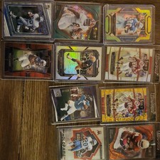 football veteran player lot 10 cards