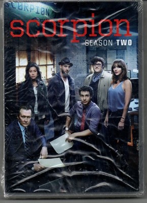 SCORPION: SEASON TWO (2) DVD BRAND NEW DRAMA ROBERT PATRICK