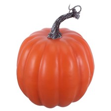Reusable Orange Foam Pumpkin Set for Thanksgiving Autumn Craft Decoration