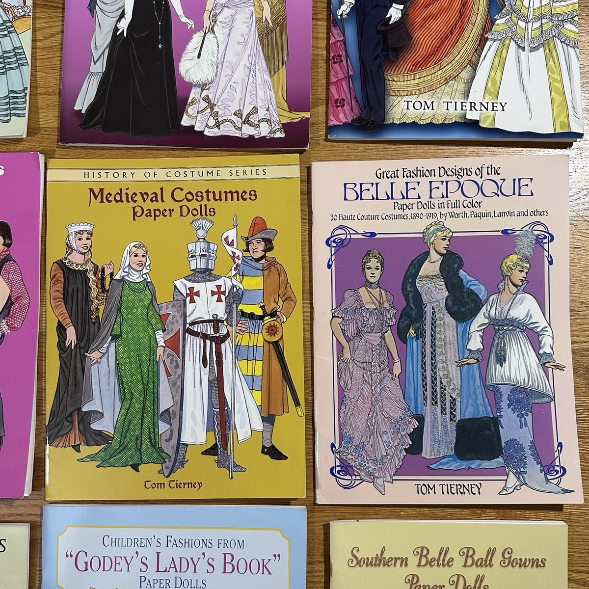 Lot Of 16 Uncut Tom Tierney Paper Doll Books | eBay