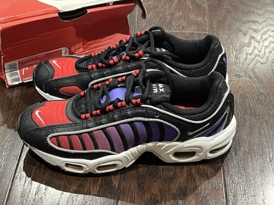 Nike Air Max Tailwind 4 Sneakers Women Size 7.5 Black Purple Red CQ9962-001 NEW*