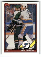 1991-92 Topps #328 Paul Cavallini