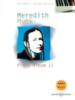 Meredith Monk | Meredith Monk: Piano Album Ii | Taschenbuch | Englisch (2016)