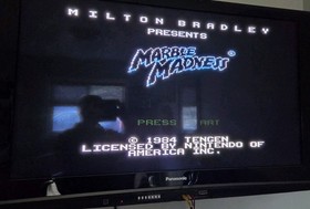 Vintage 1985 NES Marble Madness Nintendo Game With Sleeve
