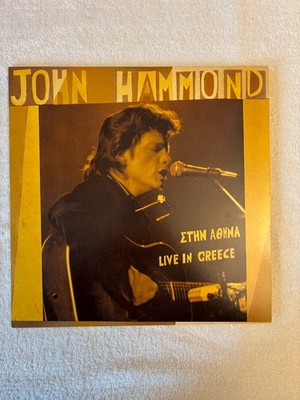 John Paul Hammond Live In Greece vinyl 2006 IT Reissue EX/EX