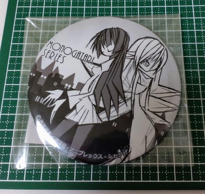 Monogatari Series Bakemonogatari 100mm Can Badge Unused Large Size