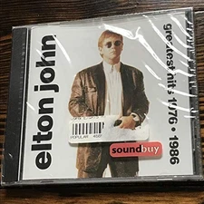Elton John - Greatest Hits 1976-1986 - Audio CD By Elton John - GOOD