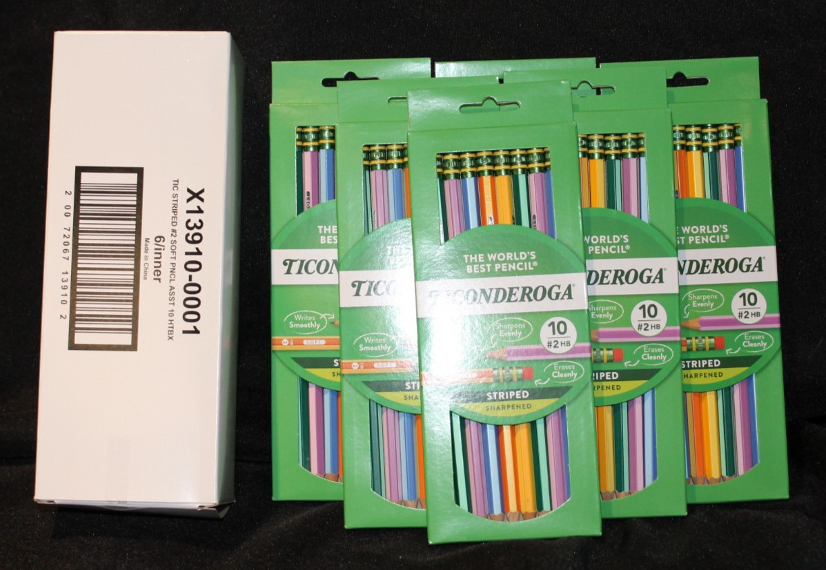S #2 Big Lot Of 6 Packs Of 10! 60 Total New Wow