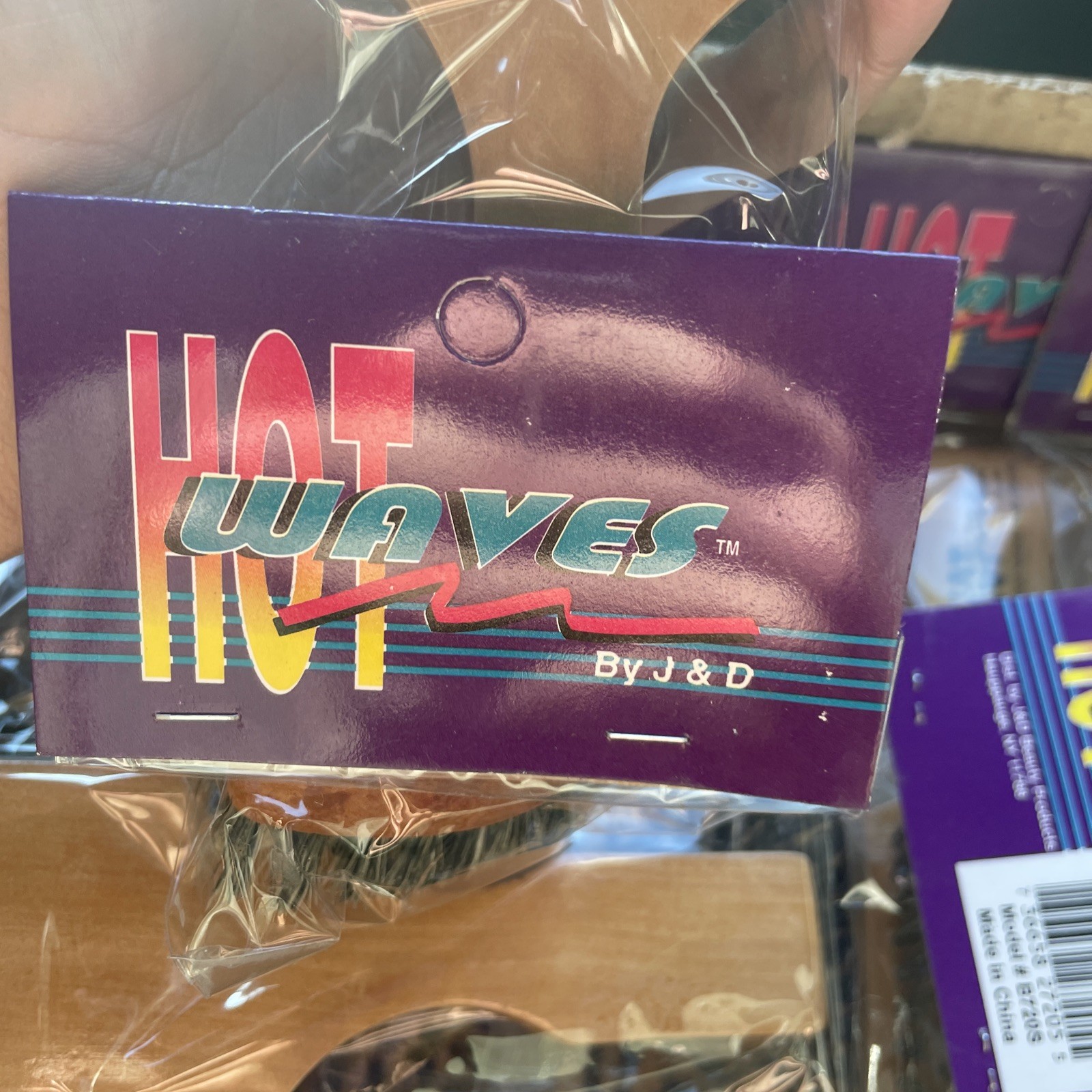 Hot Waves By J&D - Pure Boar Bristle 7 Row Brush #B720S (12 Brushes)