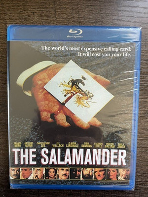 The Salamander (Blu-ray, 1981) Franco Nero, Anthony Quinn, Christopher Lee