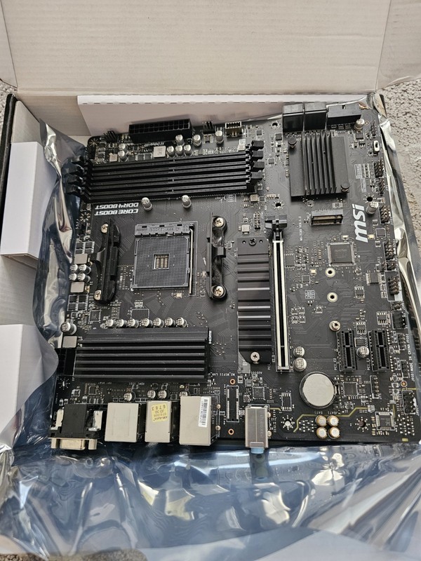 MSI B550M PRO-VDH MATX DDR4 Motherboard for AMD CPUs