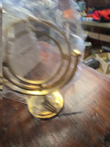 Weems And Plath Gimbal Brass mount For Yacht Lamp #705 Still In Original Plastic - Picture 6 of 13