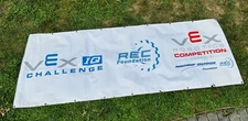 Vex Robotics Competition Official Banner Sign  Large 95” X 35.5” IQ Challenge