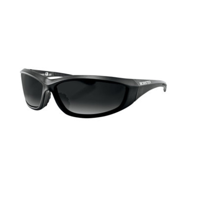 BOBSTER GLOSS BLACK FRAME SMOKED LENS