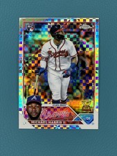 2023 Topps Chrome - Michael Harris II #79 X-Fractor (RC) Atlanta Braves Rookie