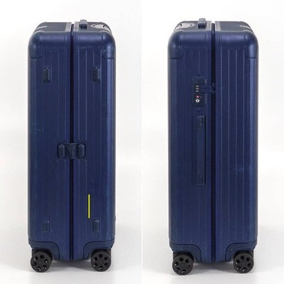 RIMOWA ESSENTIAL CHECK-IN L 85L 生涯保証付き Rimowa Essential Check-IN L 85L Blue 4 wheels Carry Case Suitcase