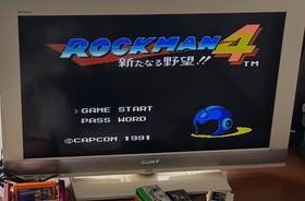 Rockman 4 Famicom NES Capcom Japan Action Retro Game Cleaned Tested Working
