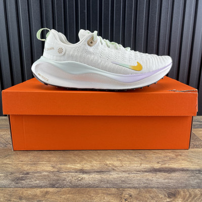 Nike ReactX Infinity Run 4 Size 8 Womens White Vapor Green Running Shoes