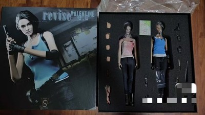 SWTOYS FS033 1/6 Scale Jill Silicone Body Resident Evil Figure Luxury Twin Versi