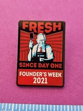 Restaurant Founder's Week 2021 "Fresh Since Day One" Lapel Pin