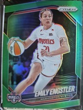 2025 Panini Prizm WNBA #84 Emily Engstler Green Prizms