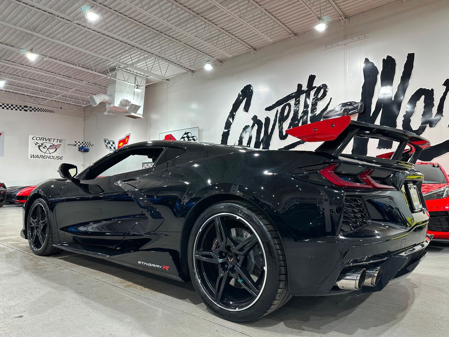 2022 [GBA] Black Chevrolet Corvette   | C8 Corvette Photo 4