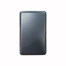 Matte Black Back Plate Apple iPod Classic 6th 7th Housing Rear Thick Cover Blank