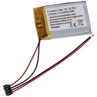 Akku Passend FüR Garmin Edge 130, 130 Plus, Li-Polymer, 3,7V, 220Mah, 0,8Wh