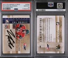 2011 In the Game Heroes and Prospects Series Two Low Numbers Baseball 15