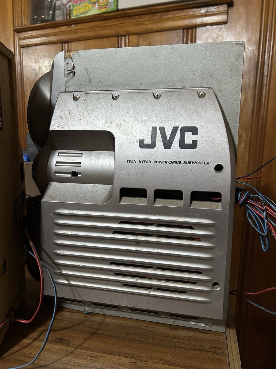 JVC Hx-z1 Shelf Stereo System Dual Subwoofer Tested 350w Tested