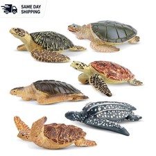 Engaging 6PCS Sea Turtle Figures - Enhances Learning Imagination for Kids