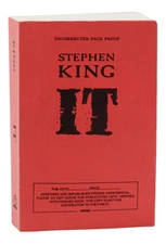 It ~ by STEPHEN KING ~ Uncorrected Proof ~ First Edition ~ 1st Printing 1986 ARC