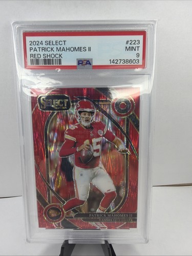 2024 Panini Select - Club Level Patrick Mahomes II #223 Red Shock Prizm /249