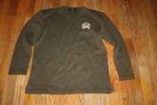 VINTAGE VALENTINO CREATION BOYS ARMY GREEN CREWNECK SWEATER SIZE 12