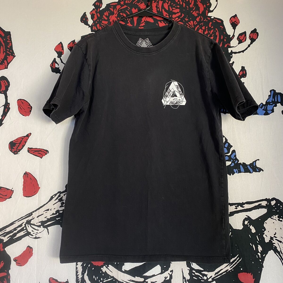 RARE Palace Tri-Ferg Head Shirt Skate Skateboard Streetwear RARE Palace Tri-Ferg Head Shirt Skate Skateboard Streetwear