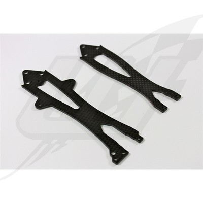 DE- Team-C Carbon Upper Chassis Plate 4WD Comp. Buggy - T04053