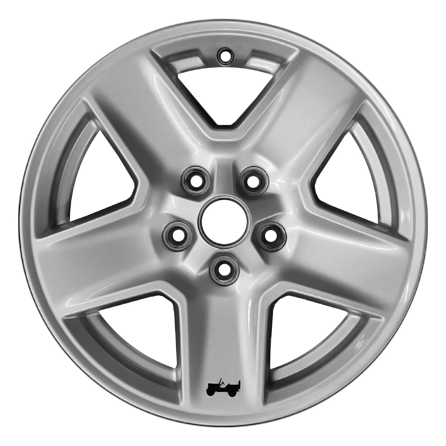 Reconditioned 17x7.5 Painted Sparkle Silver Wheel fits 560-09235