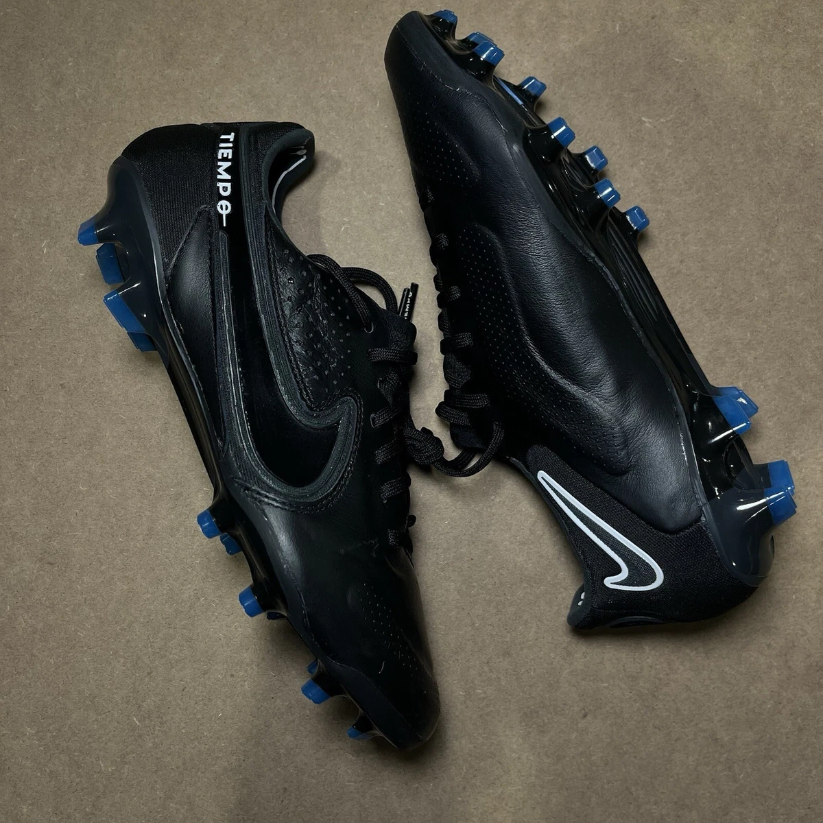 Nike Tiempo Legend 9 Elite FG Grey Blackened Blue for Sale