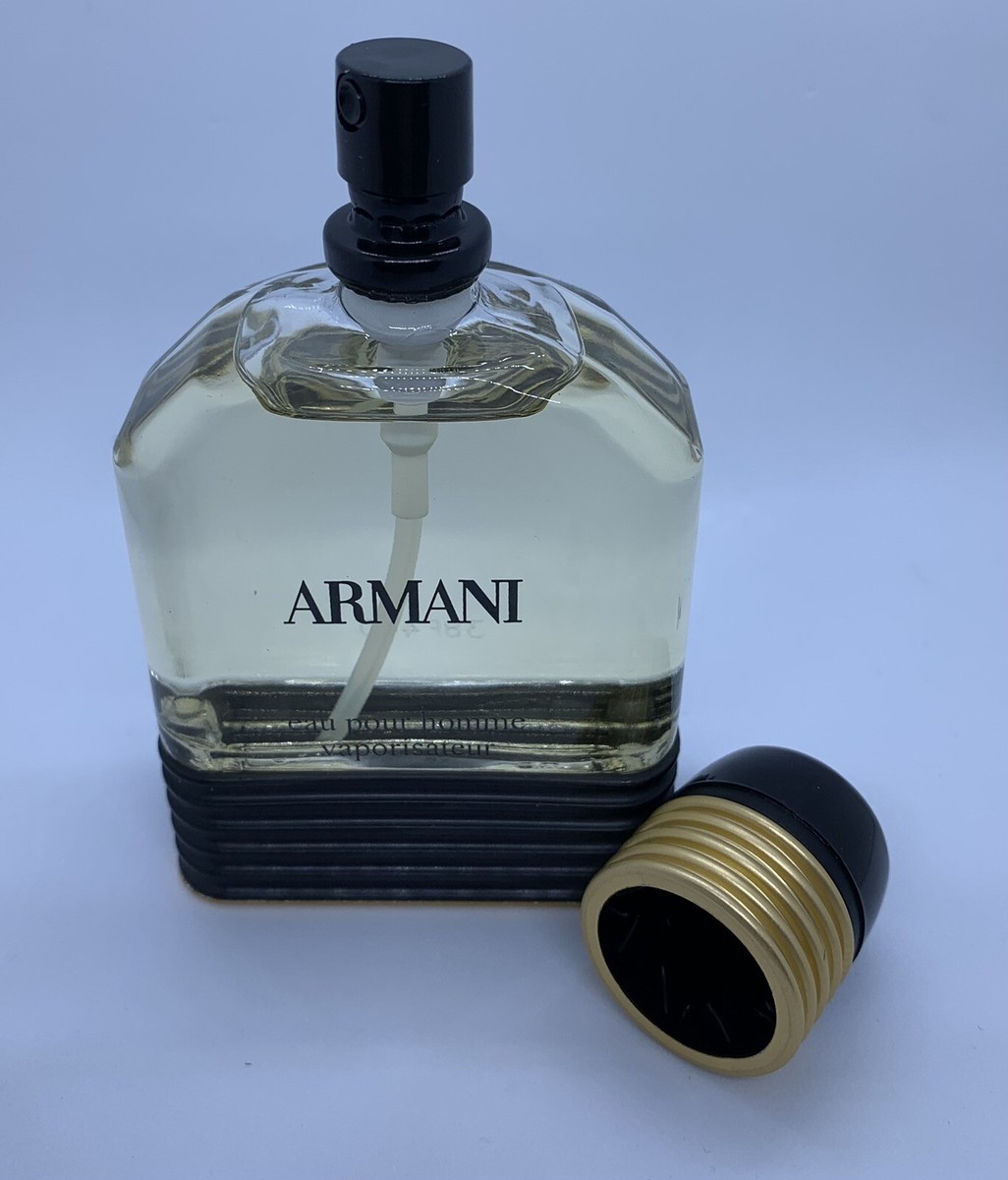 ARMANI EAU POUR HOMME EDT 1.7OZ/50ML RARE Vintage Open Box