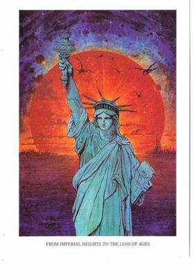 1981 KEITH G. STILLWAGON Earth Aid Society Broadside card OUR OWN DEAR LIVES