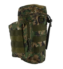 Shooters Gate Tactical MOLLE Water Bottle Pouch with Hose Tube Pass-Thru -MWD