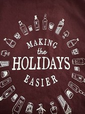 Penguin red Wine shirt size M