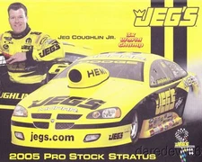 2005 Jeg Coughlin, Jr. Jeg's 3rd Version Dodge Stratus Pro Stock NHRA Hero Card